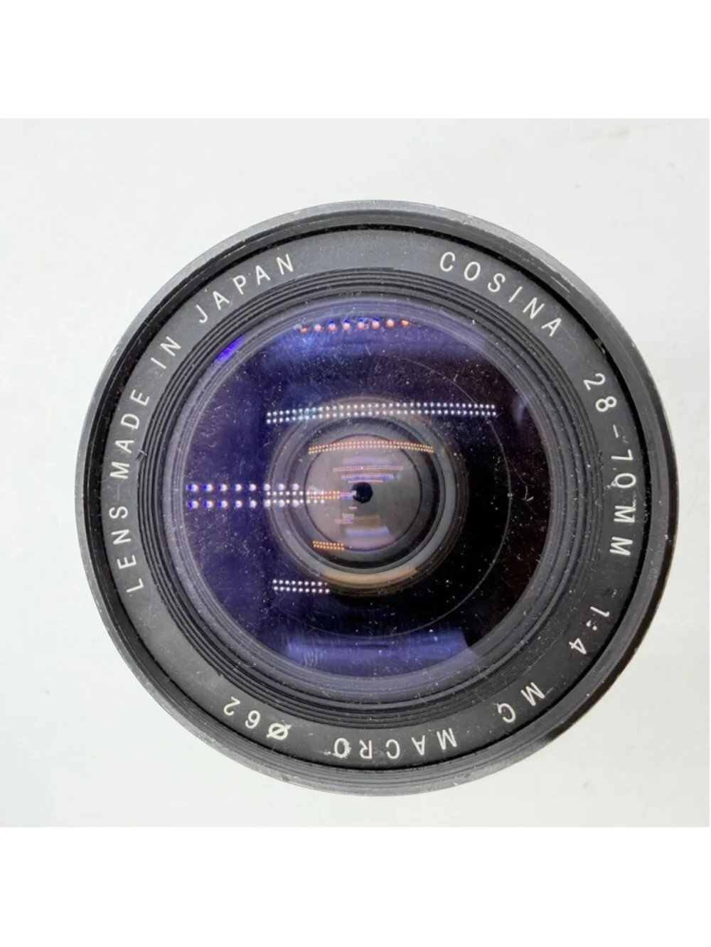 COSINA 28-70mm f/4 MC MACRO Zoom Lens Manual Focus Japan Ø62
